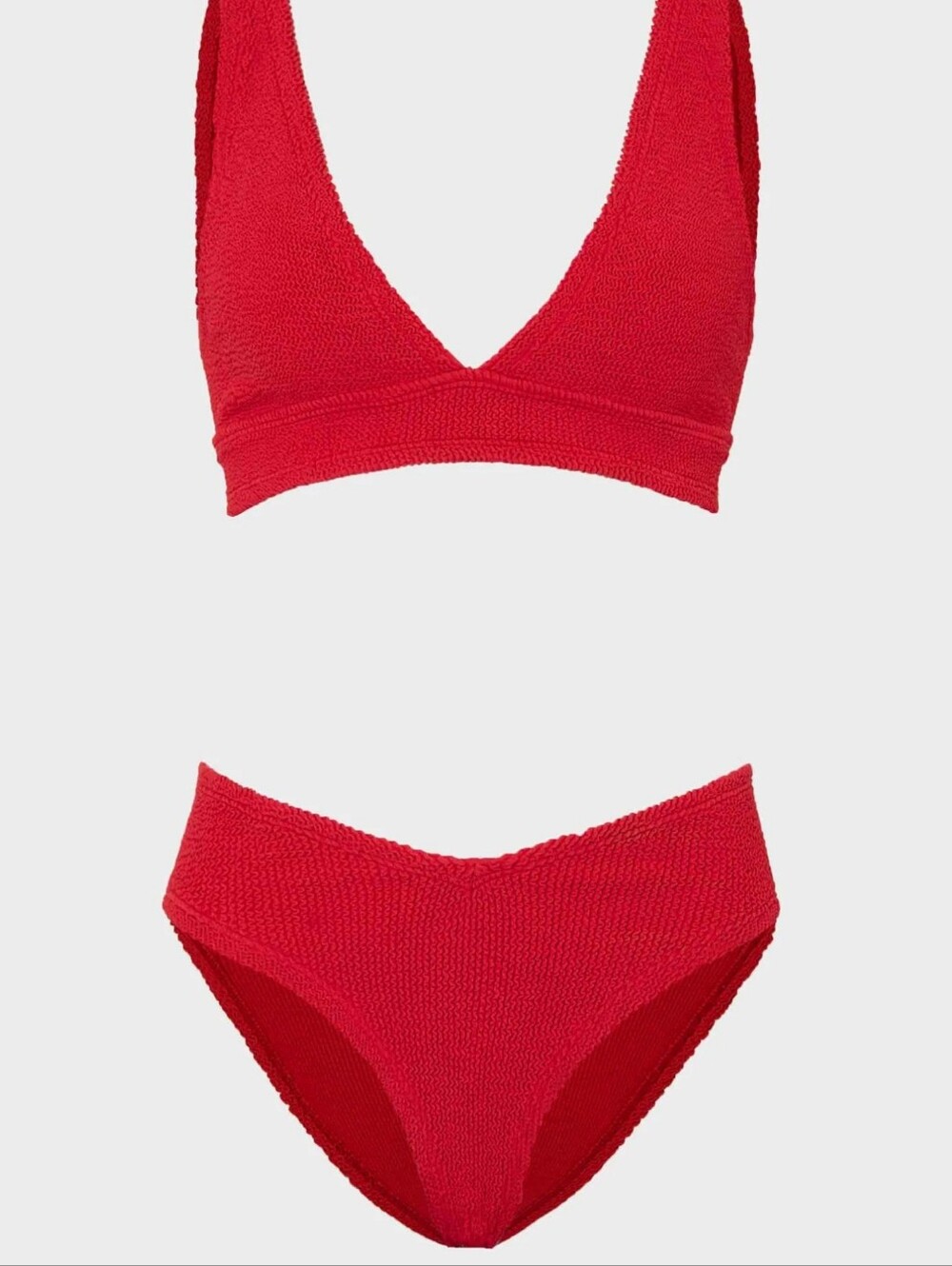 Hunza G Angel Bikini In Red - Picture 2 of 8
